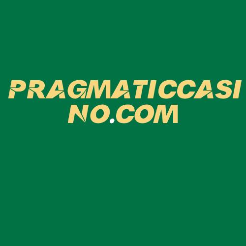 Logo da PRAGMATICCASINO